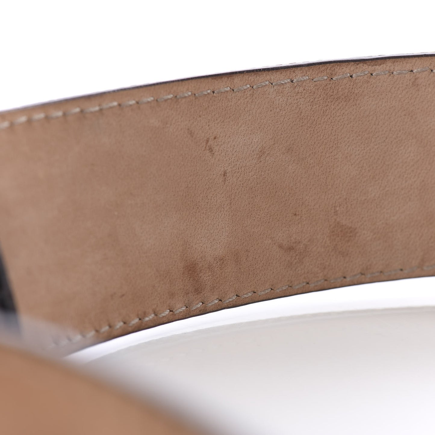 Calfskin Double G 40mm Belt 100 40 Clear Sky Blue