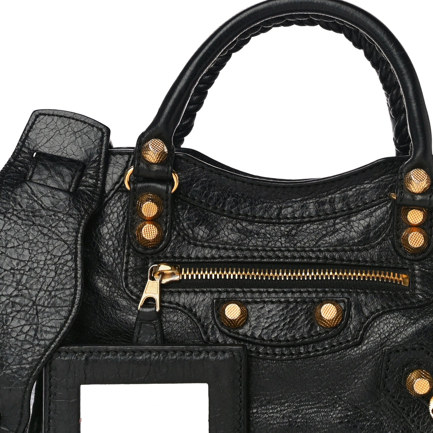 Balenciaga Agneau Giant 12 Gold Hardware Mini City Black 7 of 12