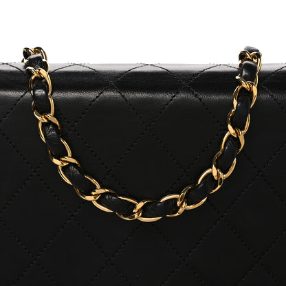 Chanel Lambskin Quilted Medium Single Flap Black 9 of 11