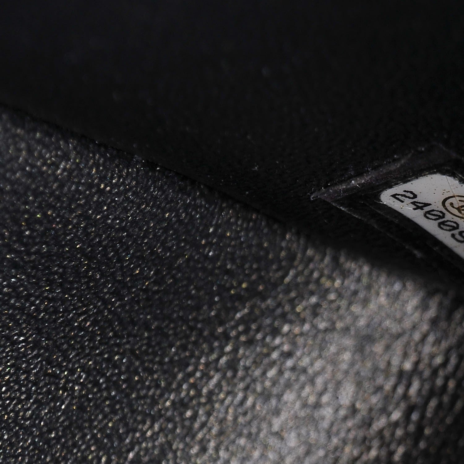 Chanel Caviar Quilted Jumbo Double Flap Charcoal 7 of 9