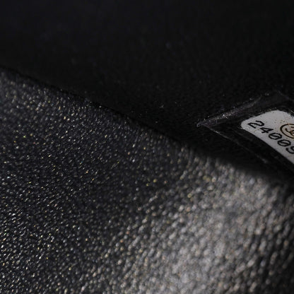Chanel Caviar Quilted Jumbo Double Flap Charcoal 7 of 9