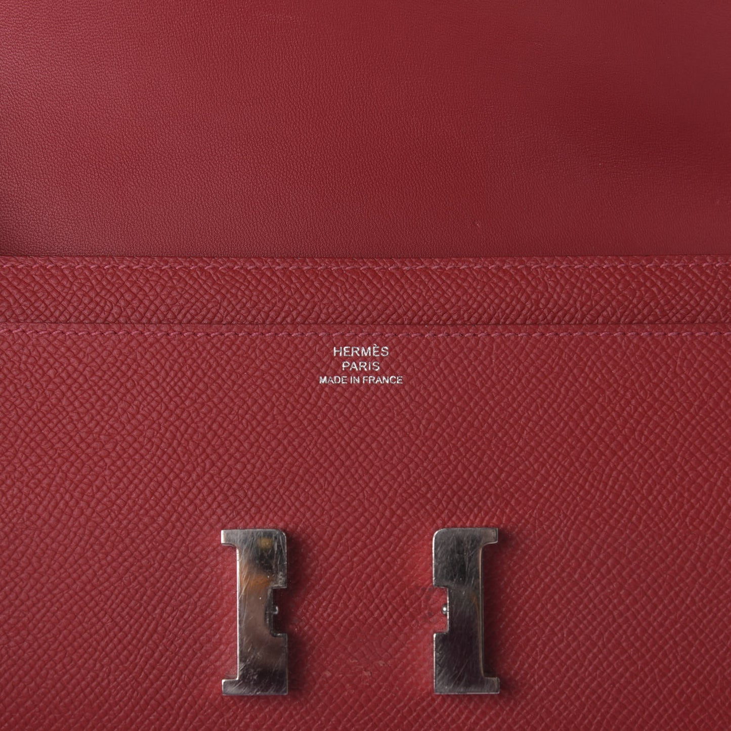 Epsom Constance Long Wallet Rouge Casaque
