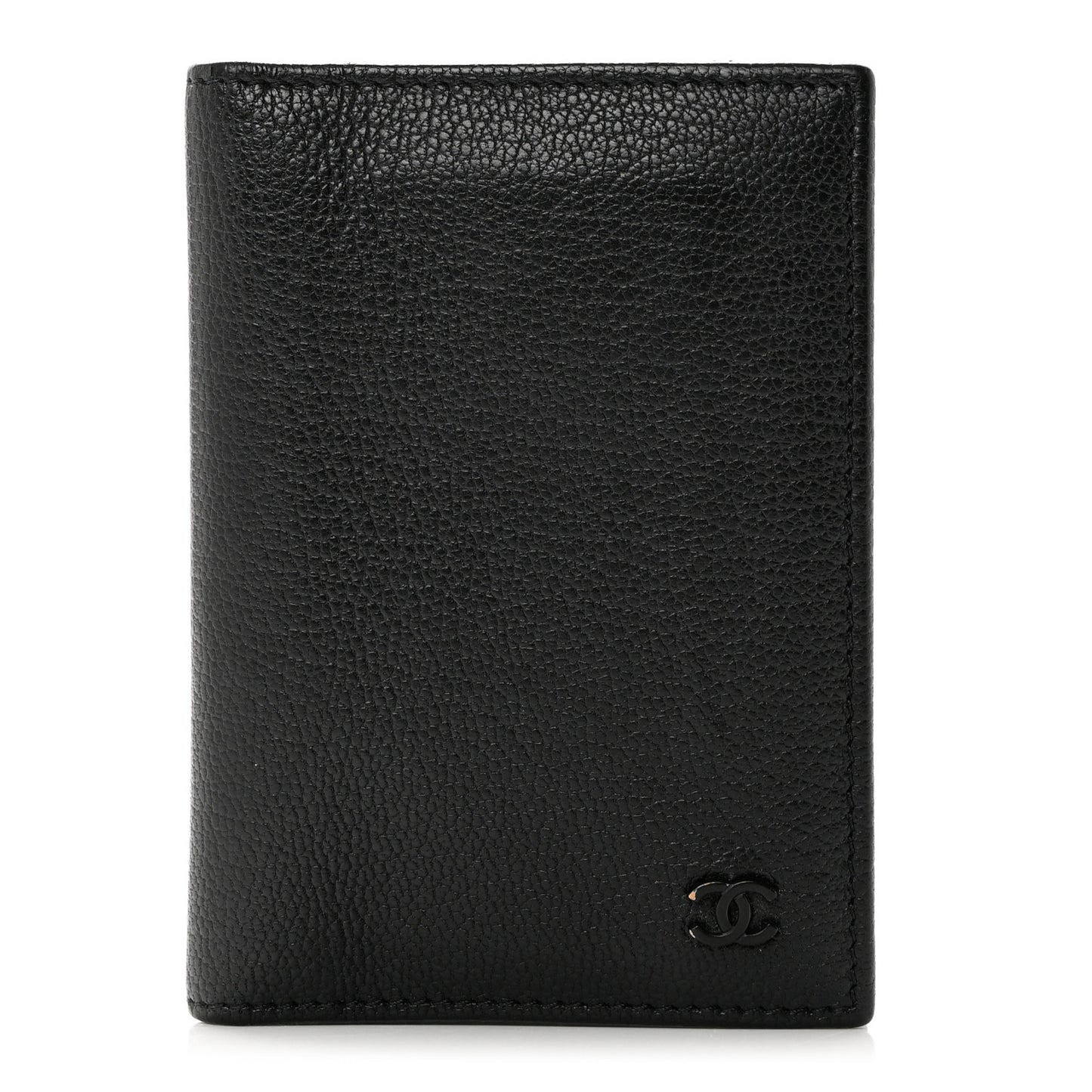 Goatskin Card Case Black