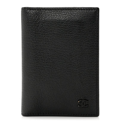Chanel Goatskin Card Case Black 1 of 10