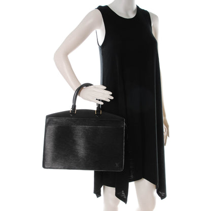 Louis Vuitton Epi Riviera Black 2 of 10