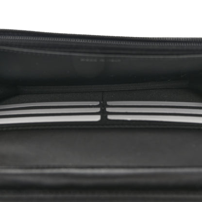 Chanel Aged Calfskin Chevron Quilted Reissue Wallet On Chain WOC So Black 5 of 10