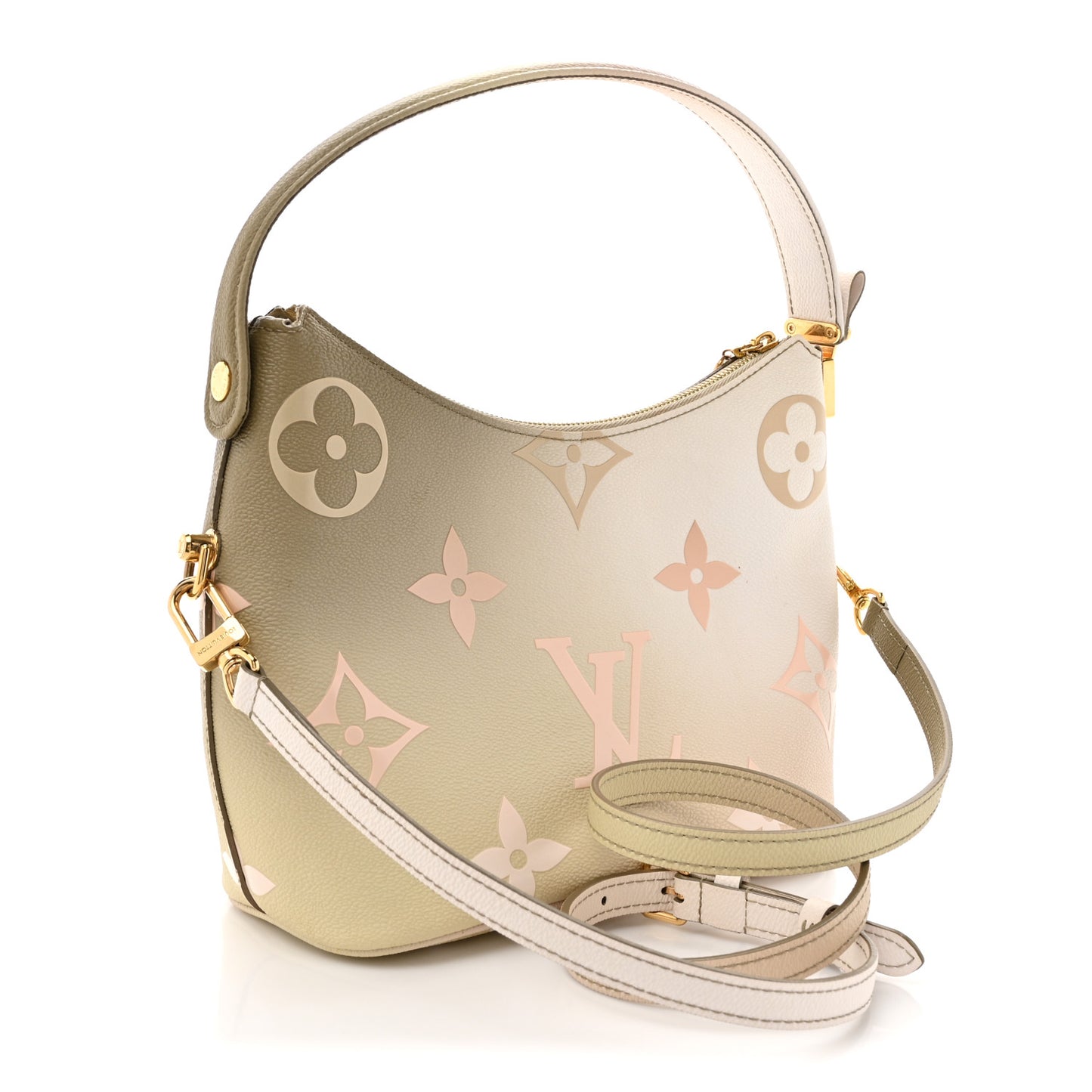 Monogram Giant Spring In The City Marshmallow Hobo Sunset Kaki