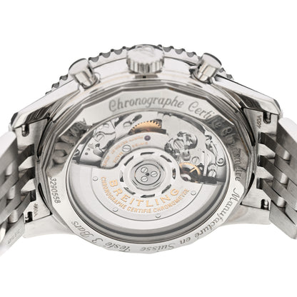 Breitling Stainless Steel 42mm Navitimer Chronograph Automatic Watch White AB0121 4 of 4