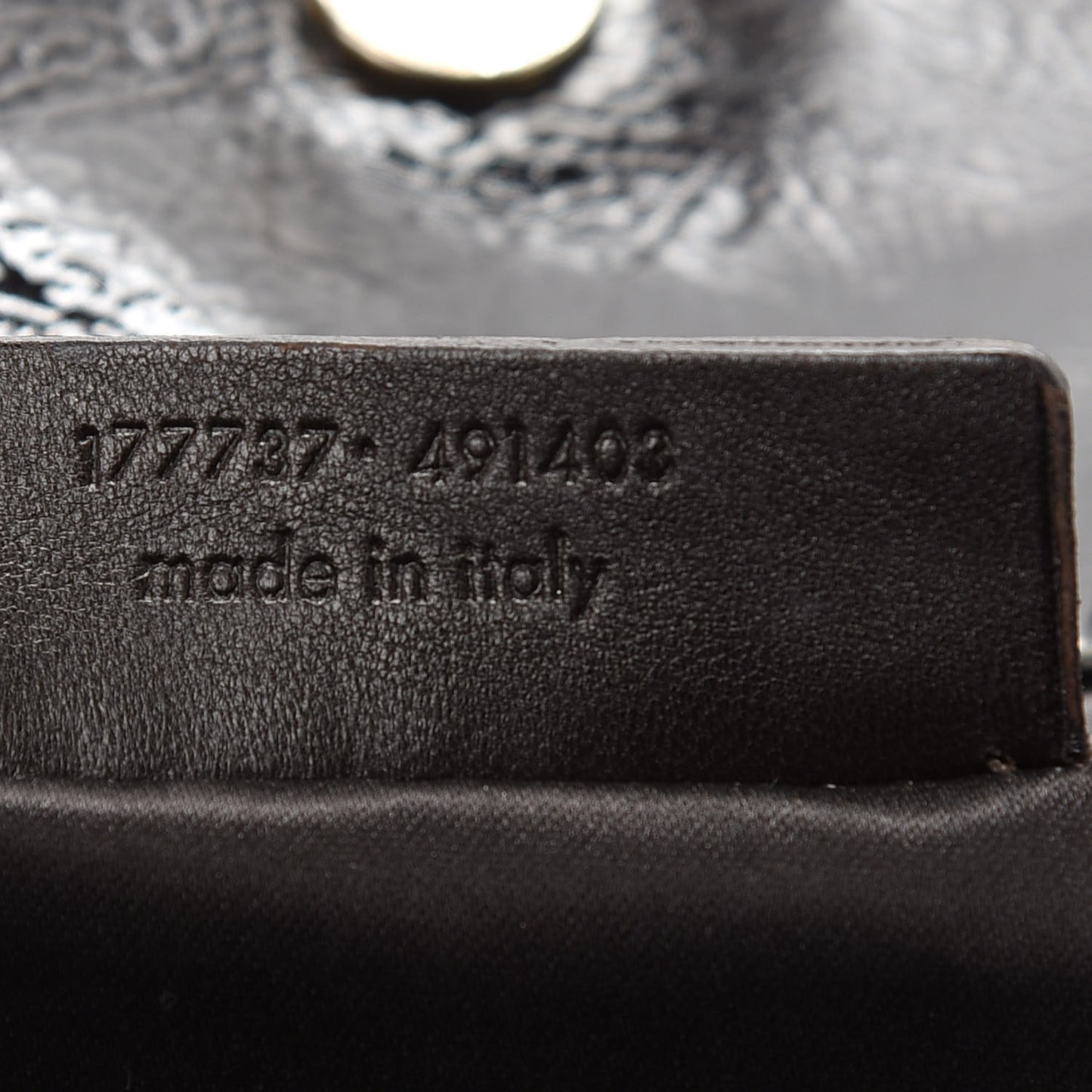 Patent Tribute Tote Black