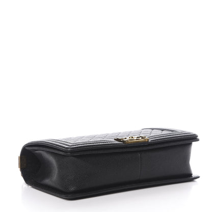 Chanel Caviar Quilted New Medium Boy Flap Black 4 of 11