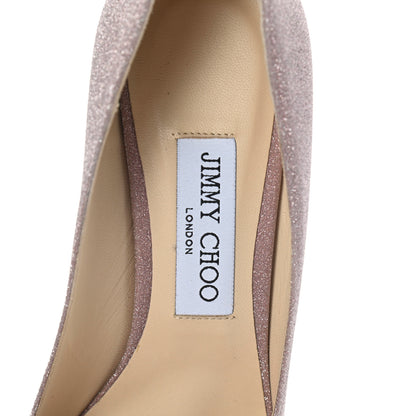 Jimmy Choo Glitter Pointy Toe Romy 85 Pumps 38 Pink 6 of 10