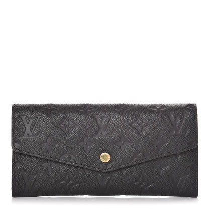Louis Vuitton Empreinte Curieuse Wallet Black 1 of 13