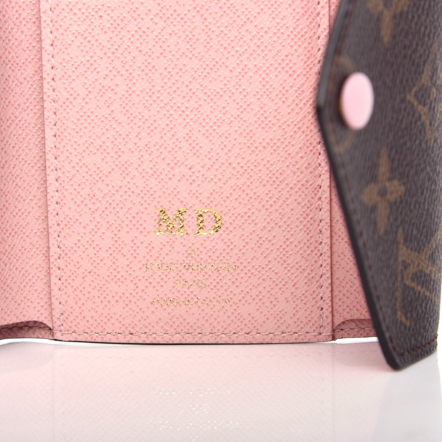 Monogram Victorine Wallet Rose Ballerine
