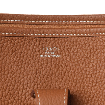Hermes Taurillon Clemence Evelyne III GM Gold 6 of 10