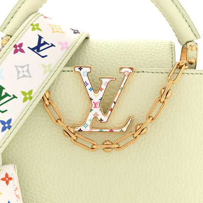 Louis Vuitton LV X TM Taurillon Mini Capucines Green 7 of 9