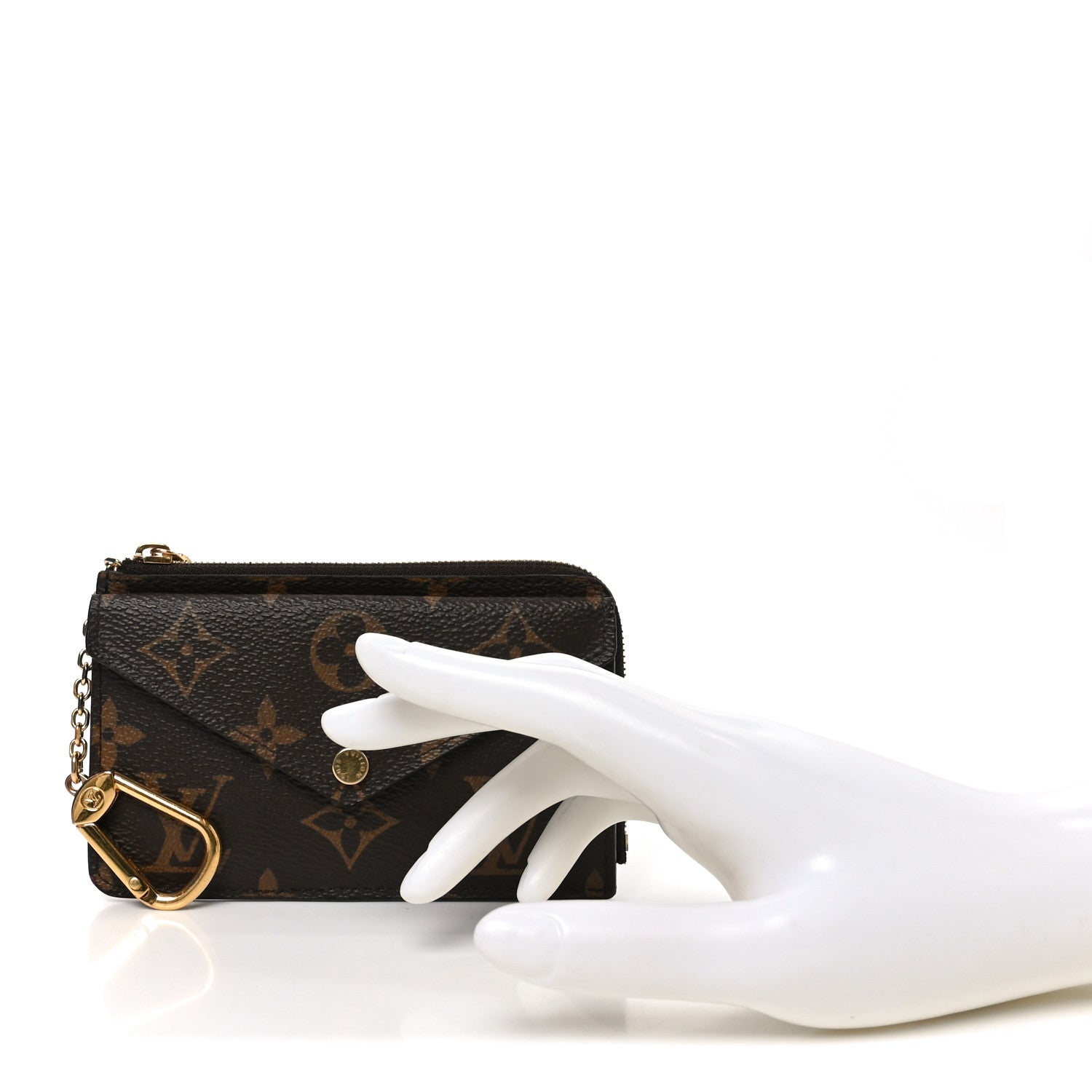 Louis Vuitton Monogram Recto Verso Card Holder Black 2 of 6