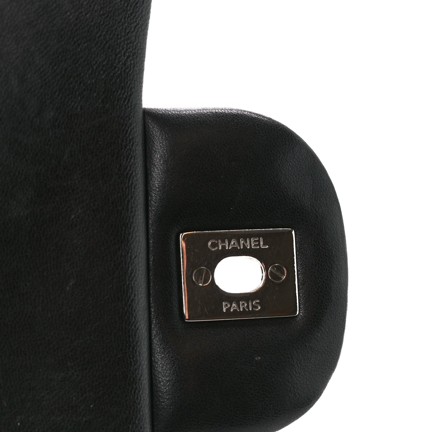 Chanel Lambskin Quilted Jumbo Double Flap Black 7 of 12