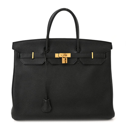 Hermes Togo Birkin 40 Black 1 of 14