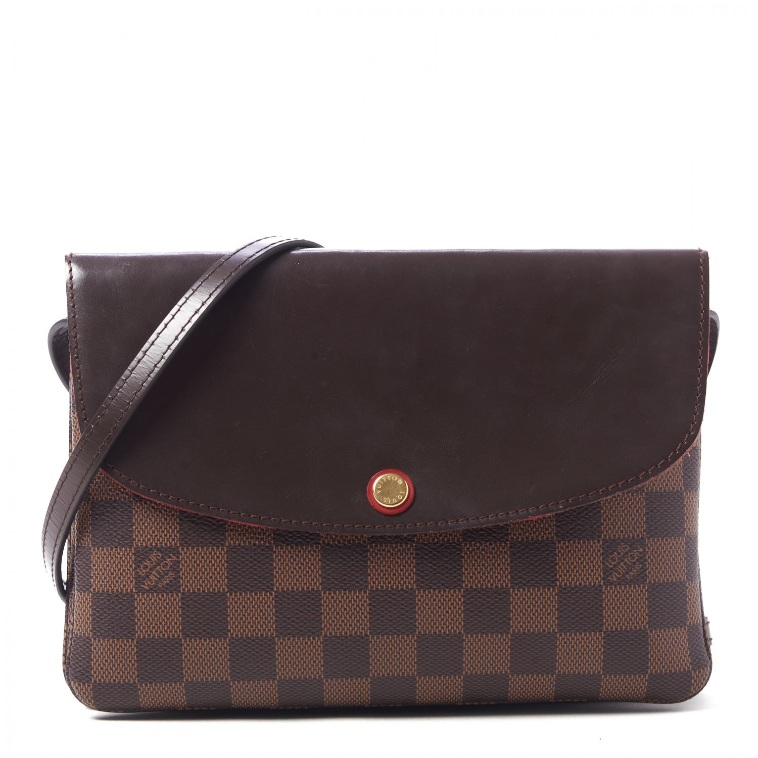 Louis Vuitton Damier Ebene Twice Cherry 1 of 7