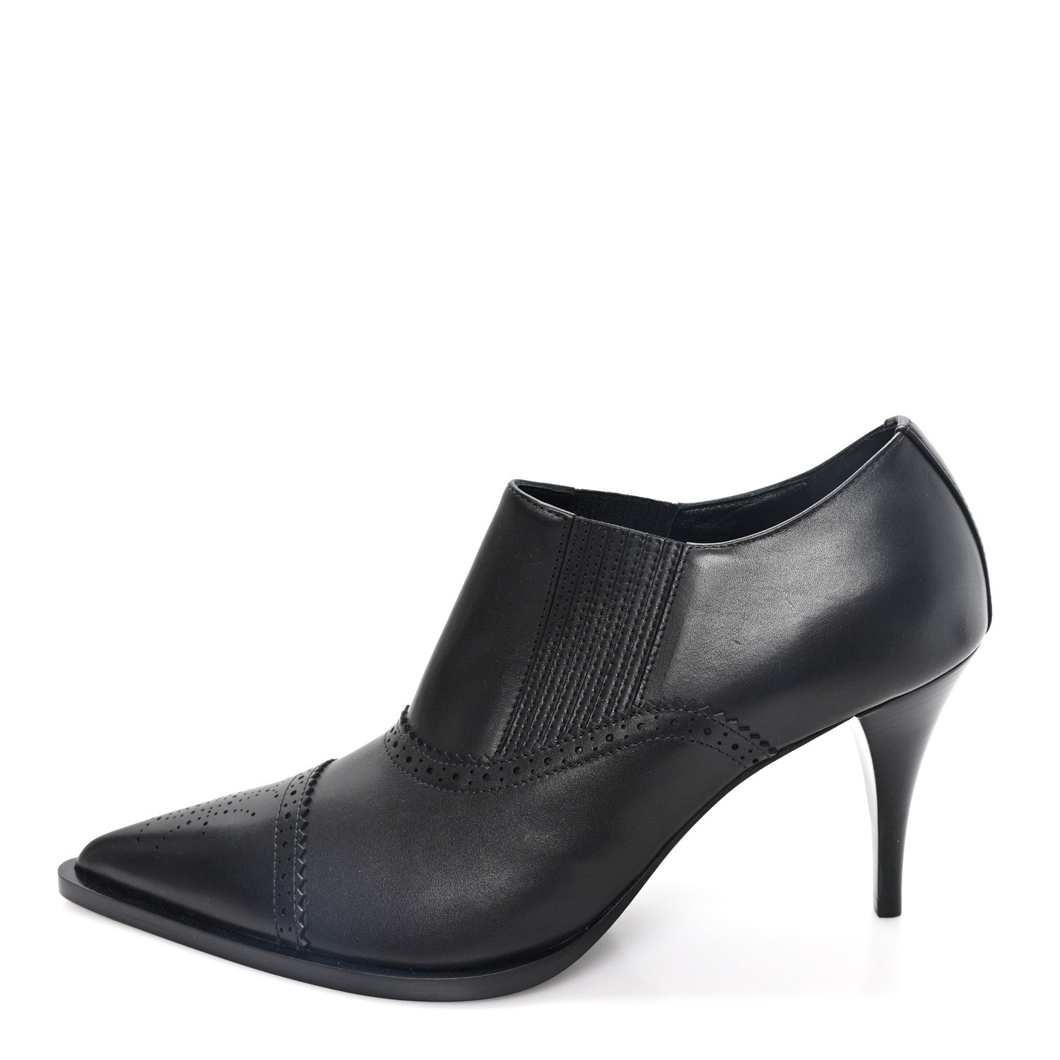 Hermes Calfskin Luna Pumps 41 Black 1 of 10
