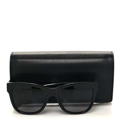 Chanel Acetate Polarized Square CC Sunglasses 5380 Black 8 of 8