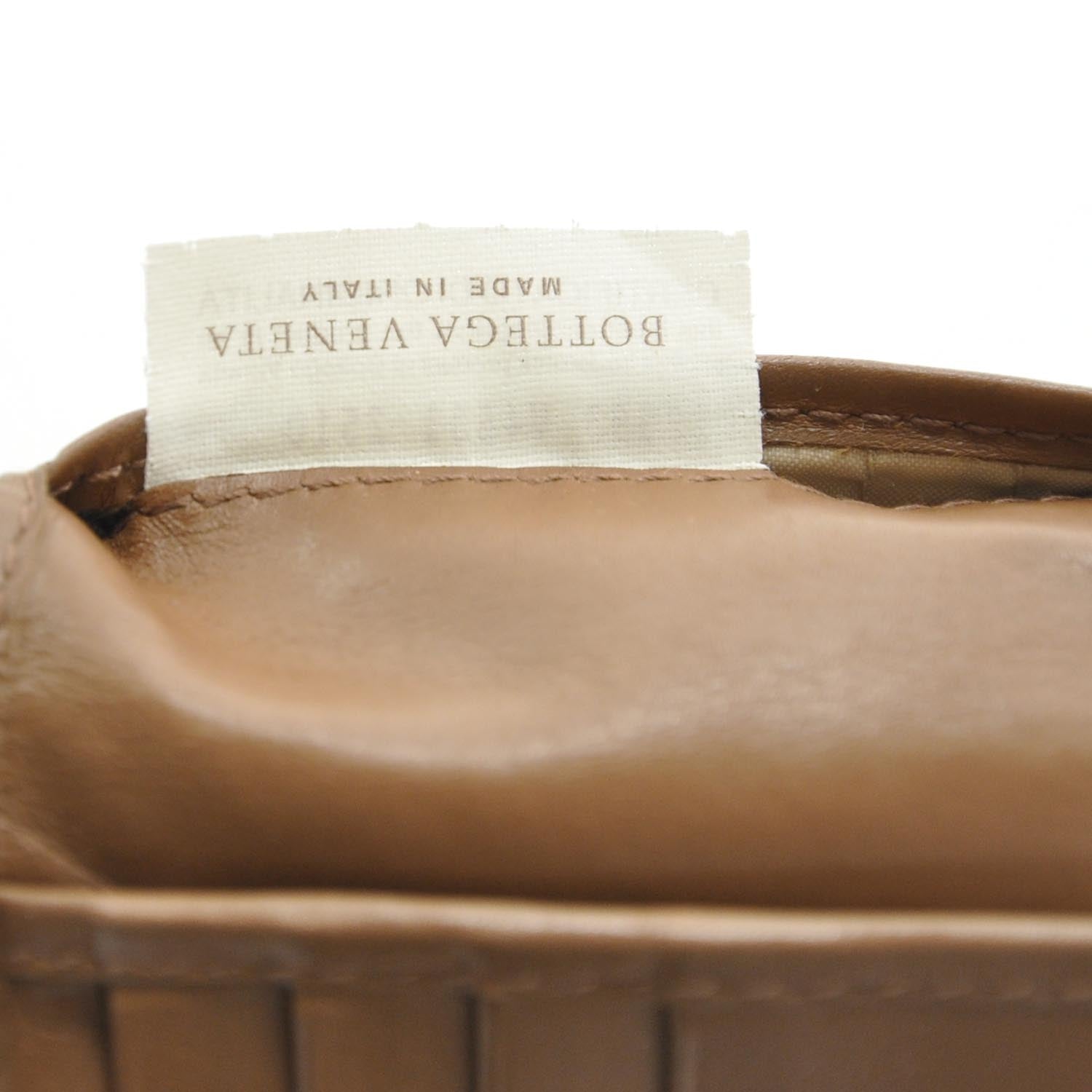 Bottega Veneta Nappa Intrecciato VN Wallet Noce 8 of 9