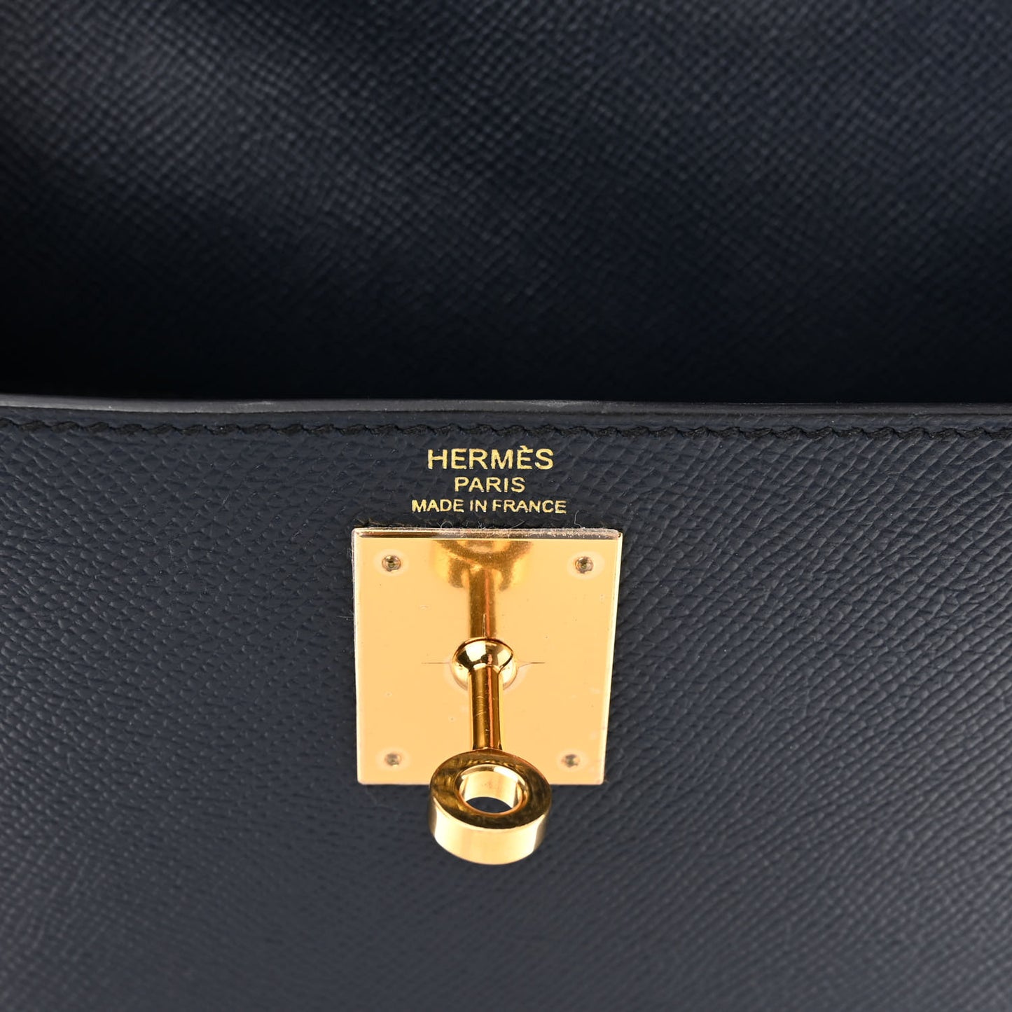 Epsom Kelly Sellier 28 Bleu Indigo