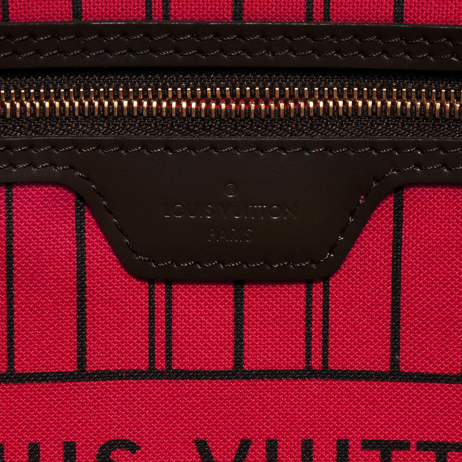 Louis Vuitton Damier Ebene Neverfull MM 6 of 8