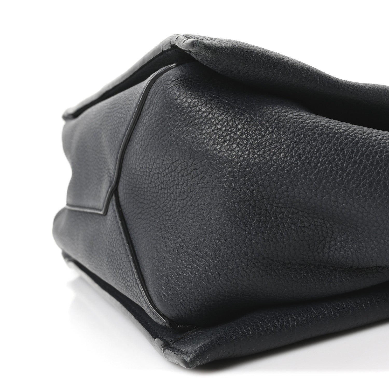 Celine Smooth Calfskin Small Tri-Fold Bag Black 9 of 9