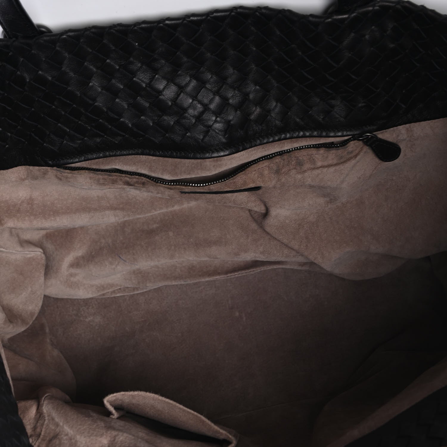 Bottega Veneta Nappa Intrecciato Large Seamless Tote Black 3 of 4