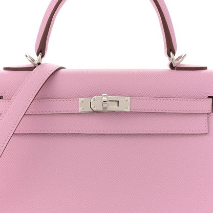 Hermes Epsom Kelly Sellier 25 Mauve Sylvestre 7 of 10