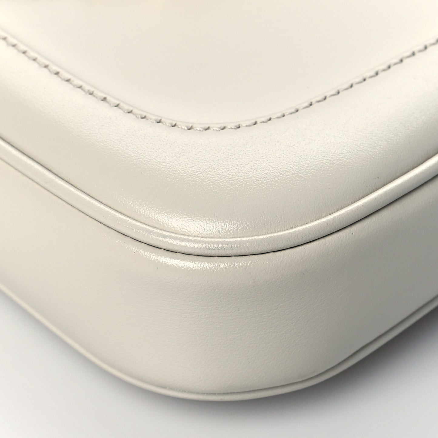 Boarded Dyana Lux Calfskin Mini Jackie 1961 Hobo Mystic White