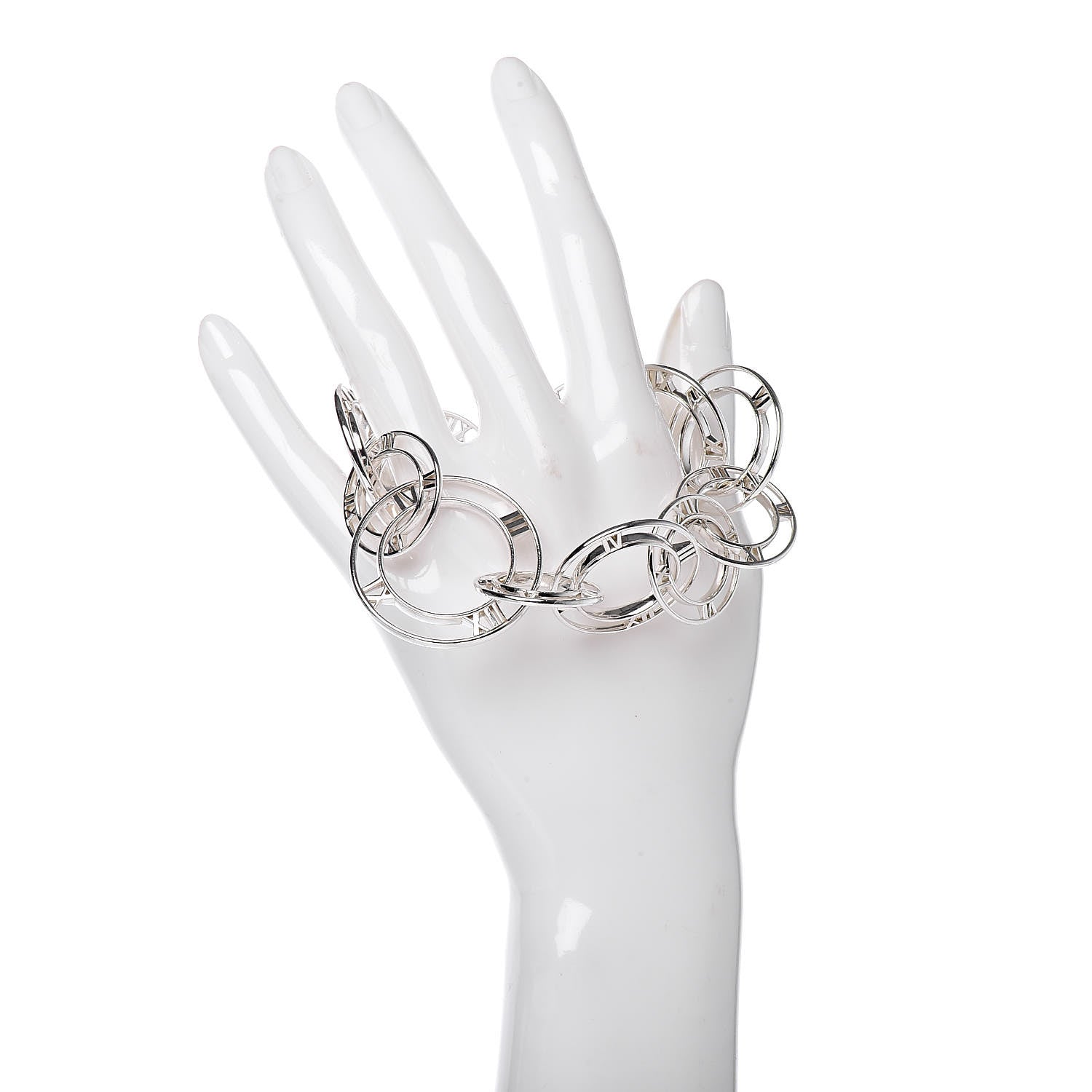 Tiffany Sterling Silver Atlas Link Bracelet 2 of 6