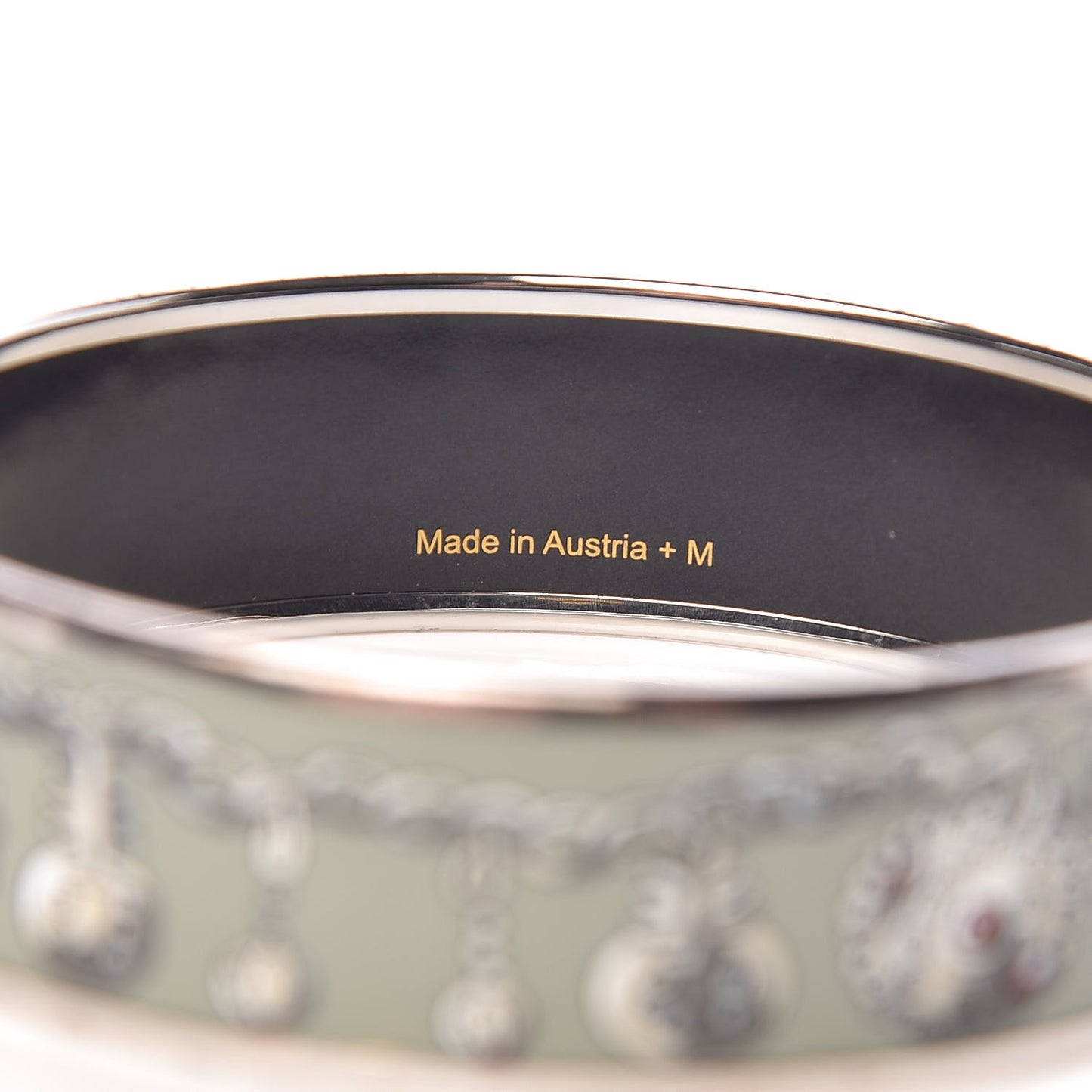Enamel Printed Wide Bracelet 70