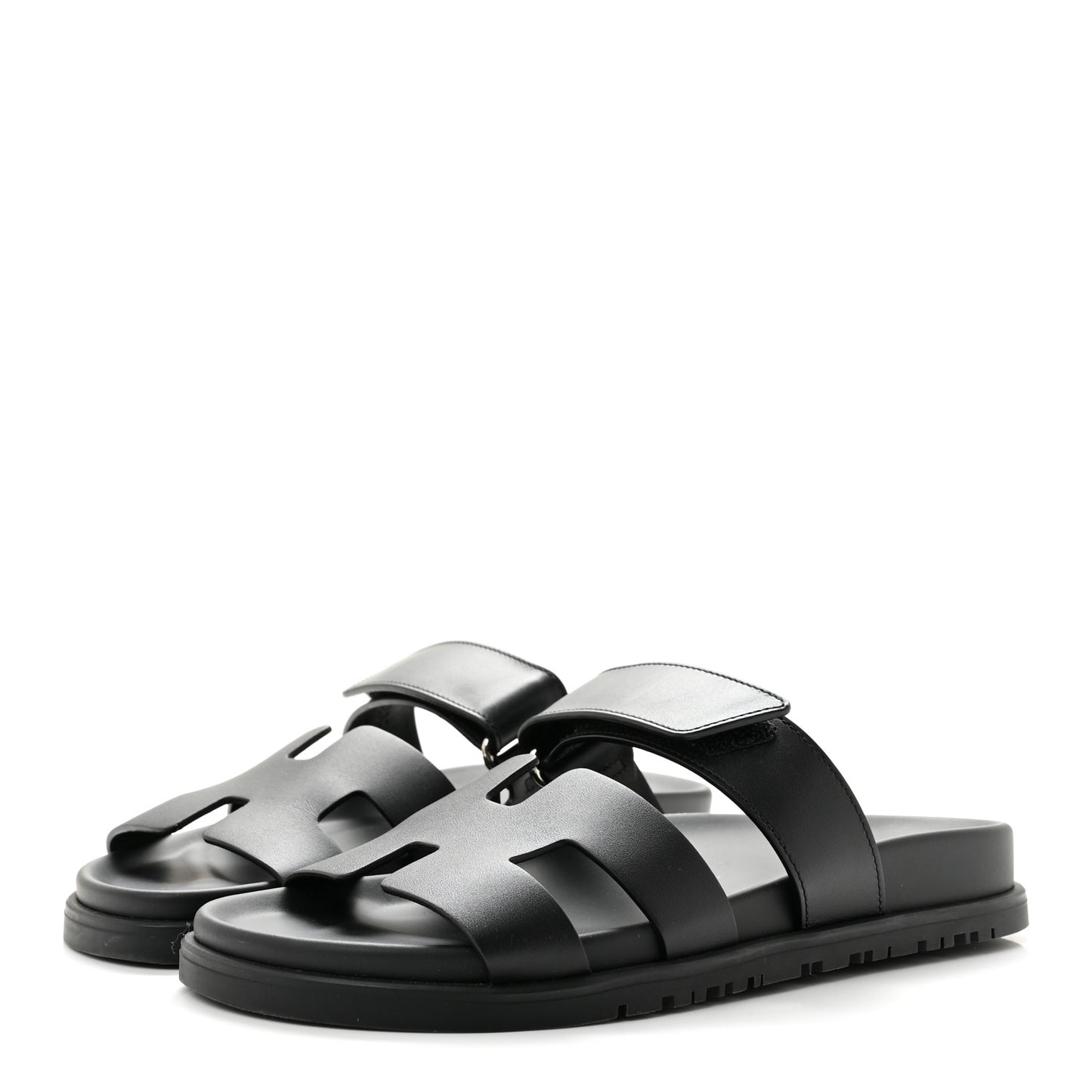 Calfskin Womens Chypre Sandals 36 Black