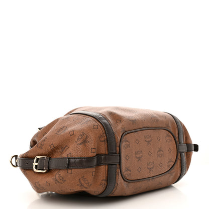 MCM Visetos Drawstring Shopper Cognac 4 of 21