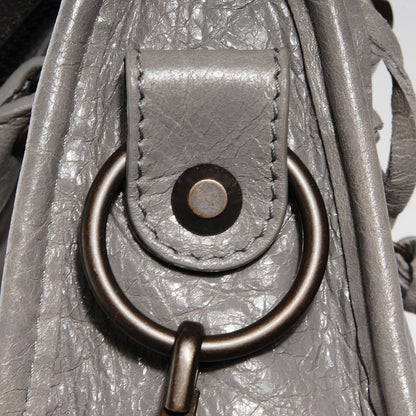 Balenciaga Agneau Classic Hardware Mini City Gris Pyrite 13 of 15