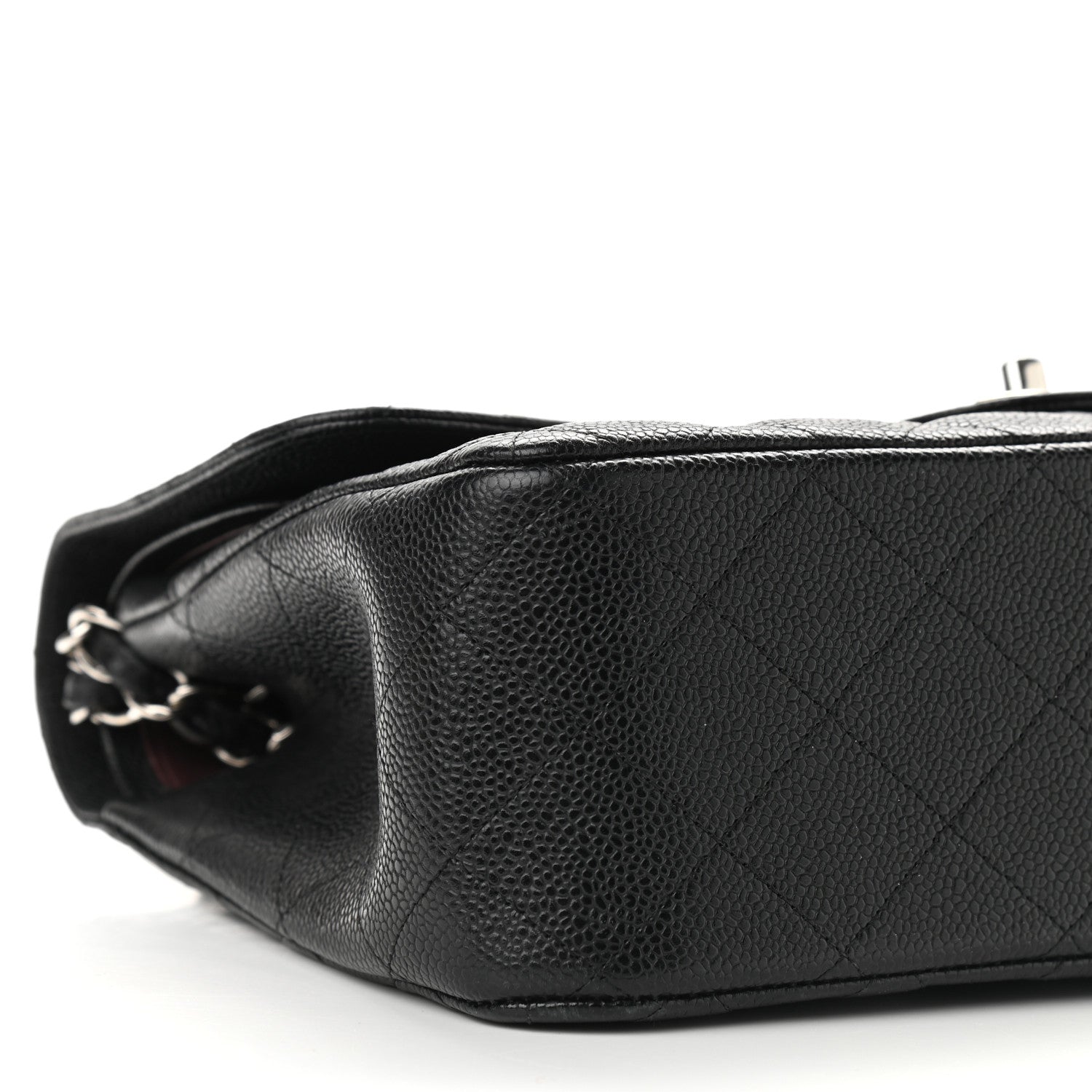 Chanel Caviar Quilted Jumbo Double Flap Black 5 of 11