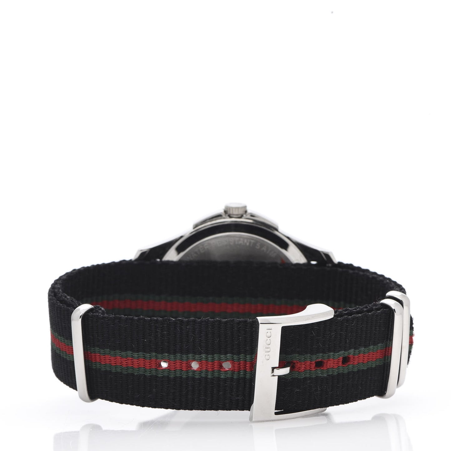 Stainless Steel Nylon 40mm G-Timeless Web Quartz Watch Black