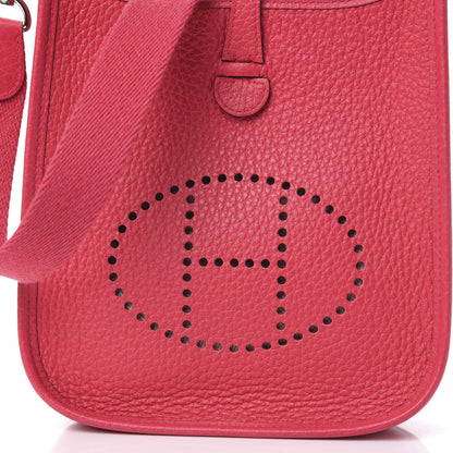 Hermes Taurillon Clemence Evelyne TPM Rose Extreme 10 of 11