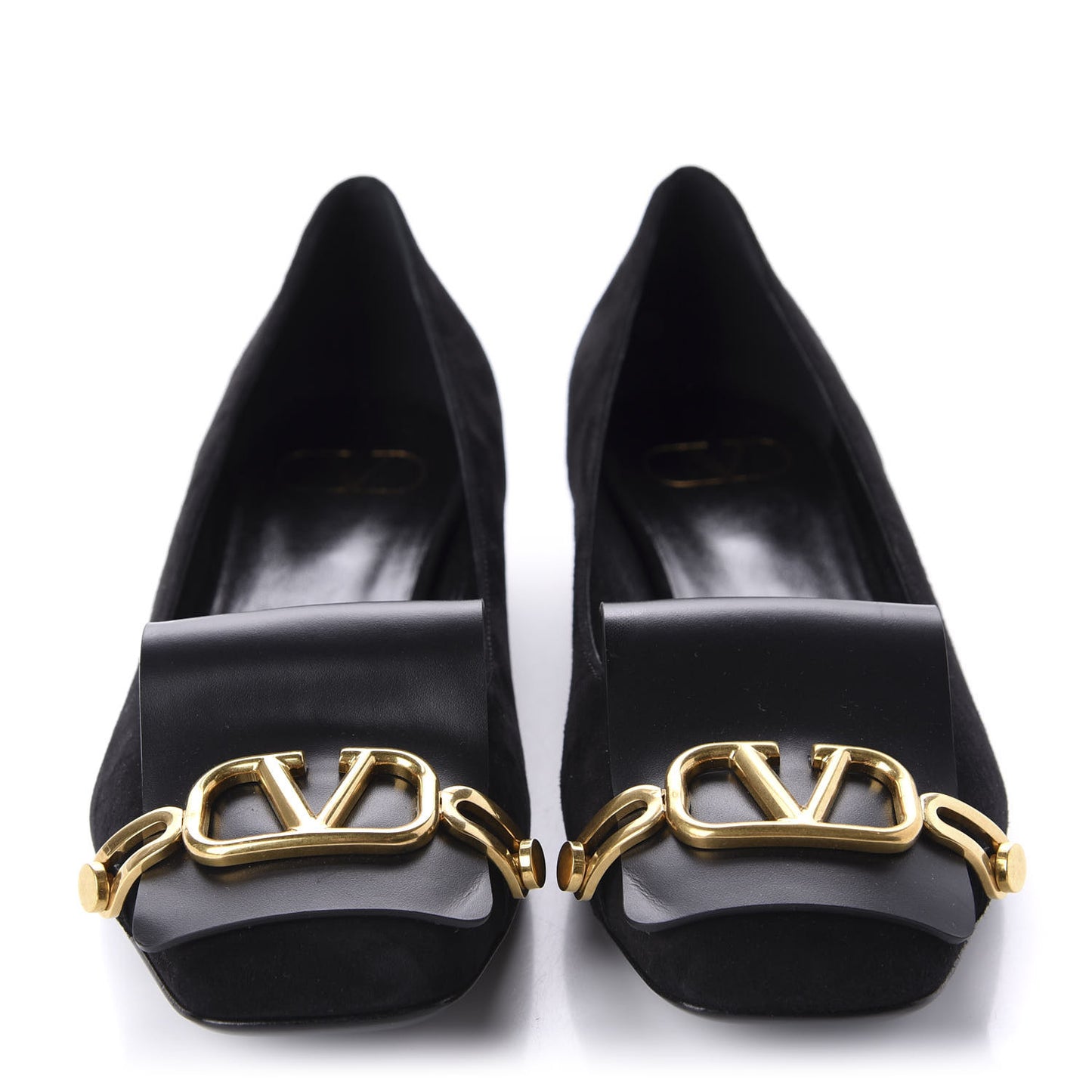 Suede Vlogo Club Loafers 37.5 Black