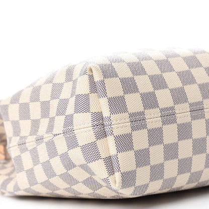 Louis Vuitton Damier Azur Graceful PM Rose Ballerine 6 of 14
