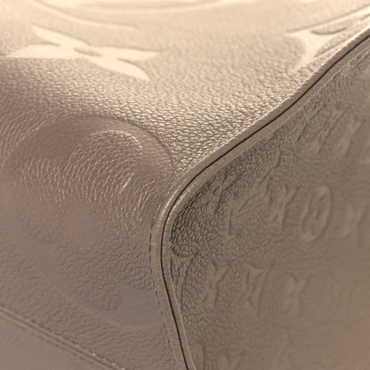 Louis Vuitton Empreinte Monogram Giant Onthego MM Tourterelle 9 of 12