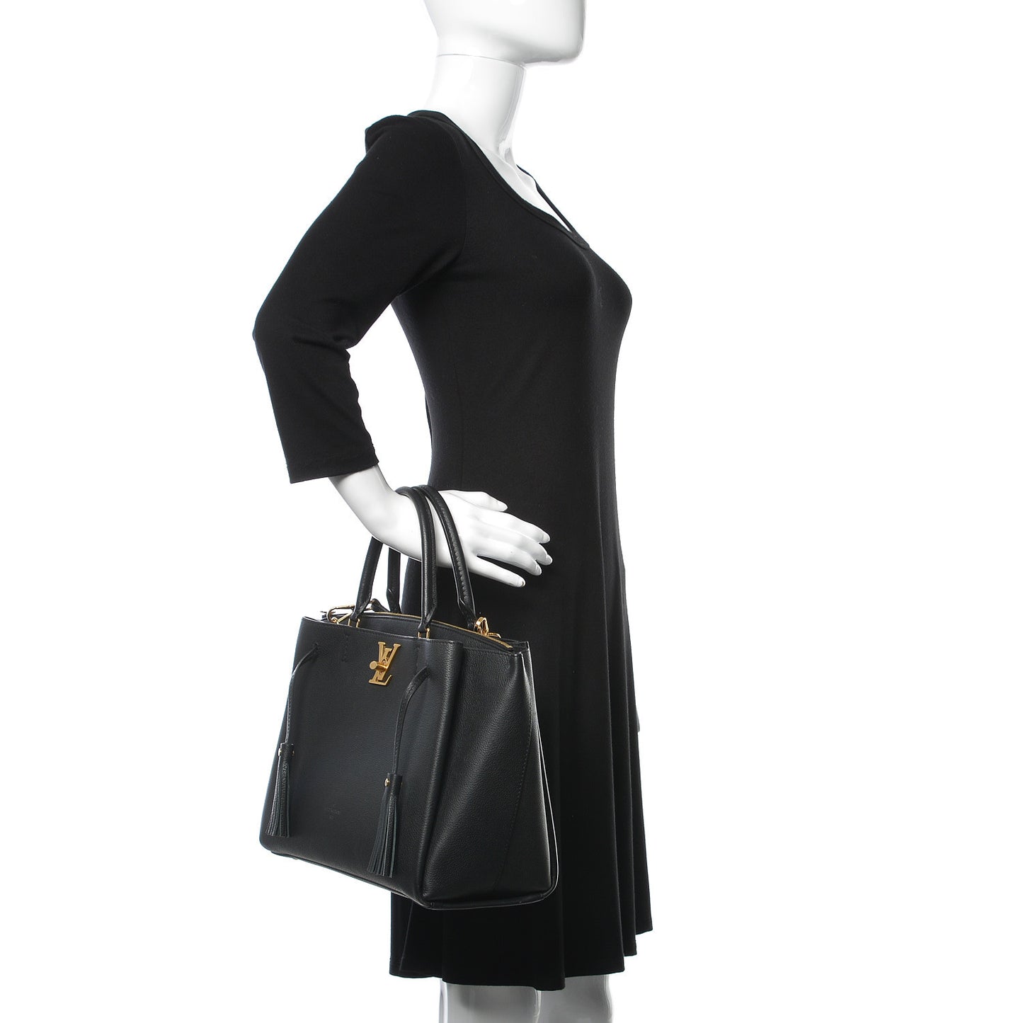 Calfskin Lockmeto Black