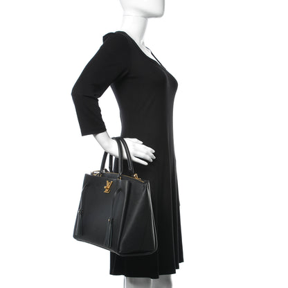 Louis Vuitton Calfskin Lockmeto Black 3 of 9