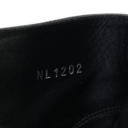 Louis Vuitton LV X YK Calfskin Monogram Silhouette Ankle Boots 37.5 Black 9 of 12