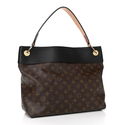 Louis Vuitton Monogram Tuileries Hobo Black 3 of 17