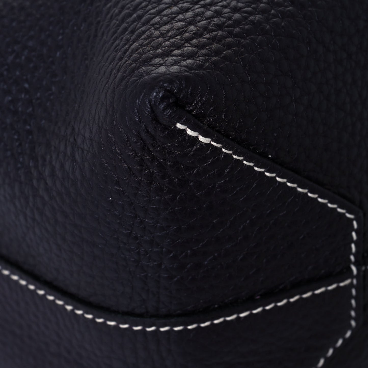 Taurillon Clemence Double Sens 36 Reversible Tote Bleu Saphir Prune