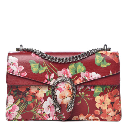 Gucci Calfskin Blooms Print Small Dionysus Shoulder Bag Romantic Cherry Multicolor 1 of 13