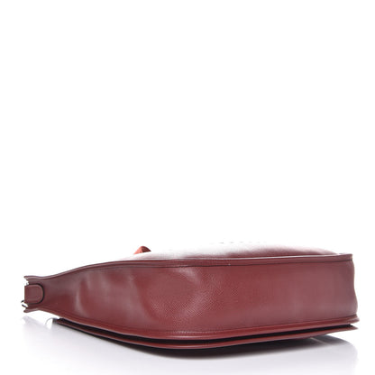 Hermes Epsom Evelyne III GM Rouge H 4 of 7